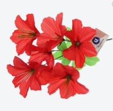 Букет Цветочная фантазия 30 см (красный 6 цветков) 993-0559