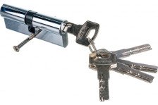 Механизм цилиндровый Avers ZM-80(35/45)-CR хром (184)