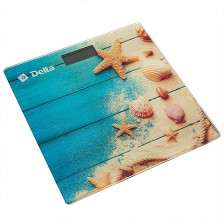 Весы напольные электронные 180кг DELTA D-9009 Морская прогулка