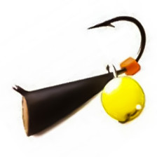 Мормышка вольфрамовая Wormix37 Конус с бусинкой НЕОН d-2,0 0,3гр (336) цвет желтый