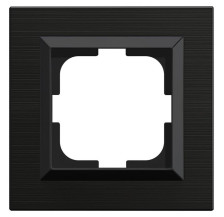 Рамка 1-местная OVIVO QUANTUM 405-360000-096 черный