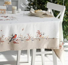 Скатерть хлопок 145х225 Пернатые истории Listelle