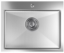 Мойка врезная 53х43 (3,0/0,8) h=220 сатин нано Mixline