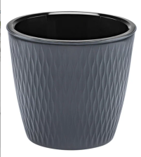 Кашпо Kerama 497х14см 8,5л графит