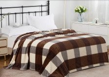 Плед велсофт в чемодане Orrizonte Print 005-OTP 200х220 Cleo