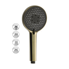 Лейка душевая GFmark 2 режима золото 6078