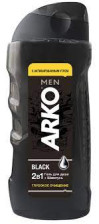 Гель-шампунь АРКО Men 260мл Black