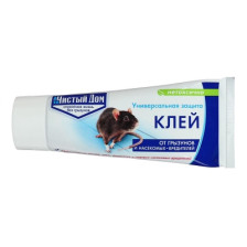 Клей ЧИСТЫЙ ДОМ от грызунов и насекомых 60г