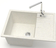 Мойка 645х505 искусственный камень хлопок 151/Q7