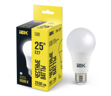 Лампа светодиодная Е27 25W/6500 А80 (стандарт) IEK