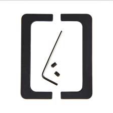 Заглушка боковая ZnAl GOLA BALANCE RZ050.01BL черный матовый