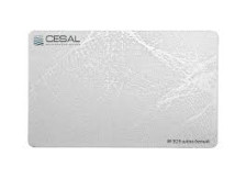 Панель-рейка S100 шелк белый B29 (4м) CESAL