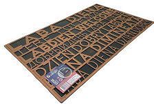 Коврик напольный резиновый 2044 45х75х7мм