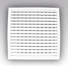 Решетка вентиляционная 150х150 со шторками (1515РРП)