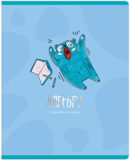 Тетрадь предметная 48 л MESHU Ученый Mishka Алгебра