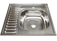 Мойка накладная 60х60 (0,6) h=160 Л Mixline