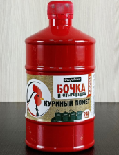 Удобрение Бочка и 4 ведра 0,6л Куриный Помет Фаско
