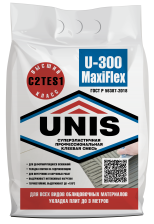 Клей плиточный высокоэластичный MAXIFLEX U-300 (5кг) Юнис