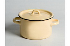 Кастрюля эмалированная 1,5 л без рисунка 2с15/2с15с