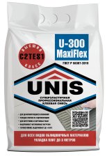 Клей плиточный высокоэластичный MAXIFLEX U-300 (5кг) Юнис