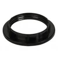 Кольцо к патрону Е-14 черный Ecola RB4SPBEAY