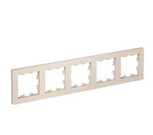Рамка 5-м Atlas Design ATN000205 бежевый