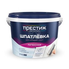 Шпатлевка латексная белая (1,5кг) Престиж