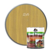 Пропитка Wood Protect для защиты древесины (750 мл) дуб Dufa