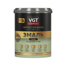 Эмаль ВД-АК-1179 по дереву и OSB темно-коричневая (2,5кг) ВГТ 