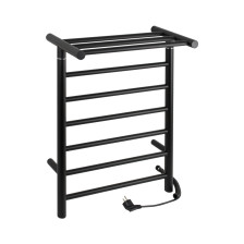 Полотенцесушитель BRIMIX электрический 680х500х235мм с полкой 95W, нерж сталь 09017В