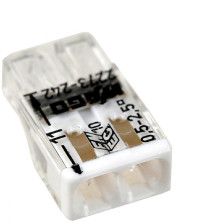 Зажим клеммный WAGO 2 (0,5-2,5) 2273-242(Cu-Al)