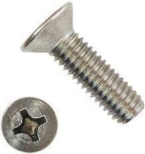 Винт М6х65 DIN965 потайной 4шт 