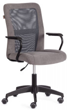 Кресло Staff флок/ткань, серый, 29/W-12