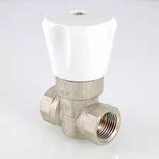 Кран двойной регулировки прямой пробково-шиберный (КРДП) 1/2" VT.004.N.04