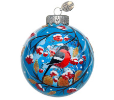 Украшение новогоднее Шар 8см Зимнее чудо 3 КУ-80-254084