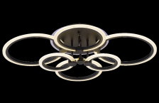 Люстра SR 3009/6B BK+RGB L800 x W600 x H170 148W 3000K-6500K 2.7кг