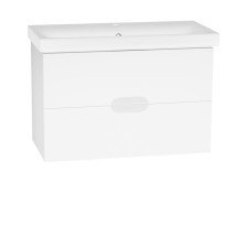 Тумбы с раковиной VAKO Лия Moduo Slim -80 подвесная, 2ящика 20087