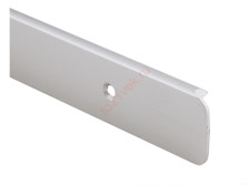 Планка торцевая 28 хром матовый Союз универсальная