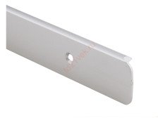 Планка торцевая 28 хром матовый Союз универсальная