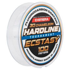 Леска Chimera Hardline Fluorocarbon Coating 3D Chameleon Ecstasy Clear 100м 0,331 мм цвет прозрачный