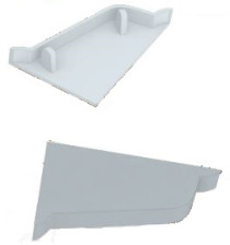 Заглушка пласт св серый правая KORNER