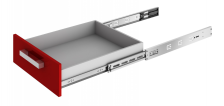 Направляющие шариковые 4525/Satellite 300 мм НЕполного выдвижения с доводчиком