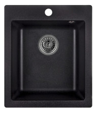 Мойка 420х500 искусственный камень черный GR-4201