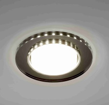 Светильник GХ53 Bohemia 53 5 71 черный  стекло LED подсветкой