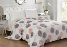 Плед велсофт Калифорния велсофт 190-pf Cleo Размер: 200х220, Цвет: Белый