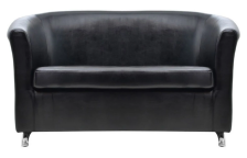 Диван Коломбо С-100 2-х местный Oregon-16 черный