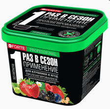 Удобрение для клубники и ягод пролонгированное с кремнием 1л Bona Forte