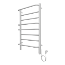 Полотенцесушитель "Евромикс" П8 500х800, КС9003 белый матовый, встр диммер, электрический
