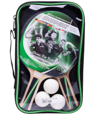 Набор для тенниса Donic Top Team 400 (2 ракетки + 3 мяча бел)