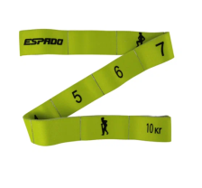 Эспандер ленточный ESPADO ES2140,зеленый,нагрузка 10кг